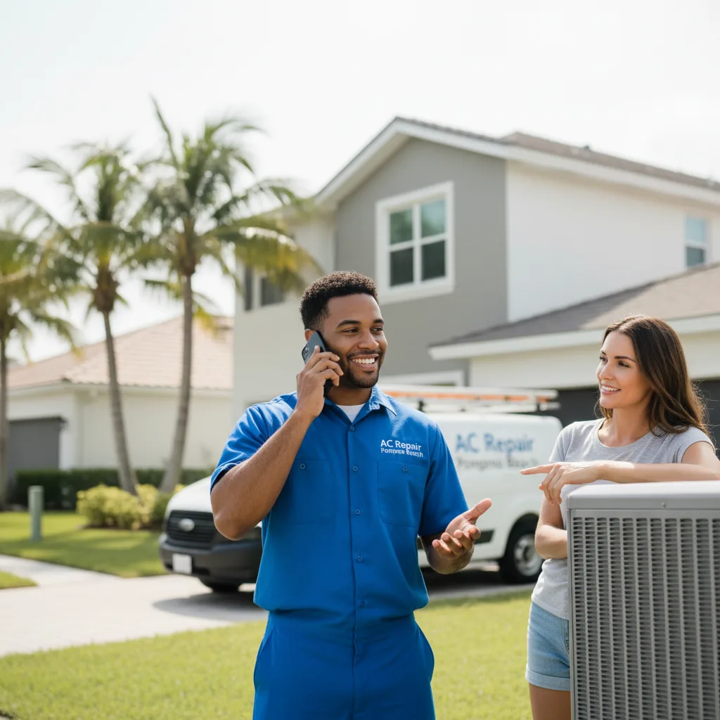 AC Repair Pompano Beach customer support in Charlotte